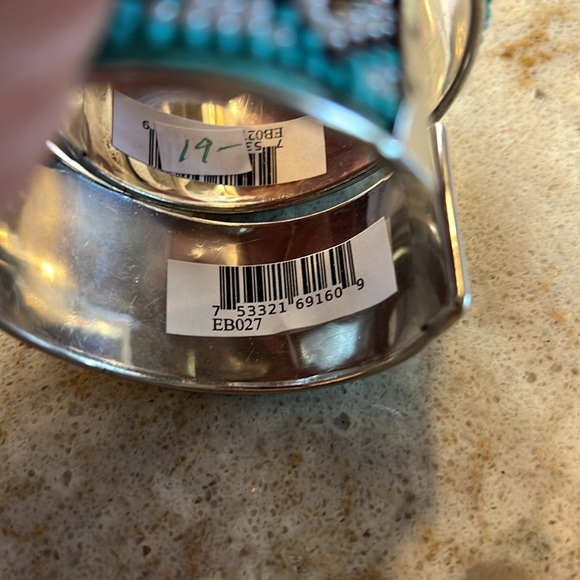 Seed Beaded Cuff Bracelet - Picture 2 of 2